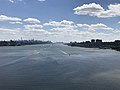 View of New York City and New Jersey from south walkway
