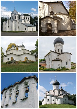 Kerken van de architectuurschool van Pskov