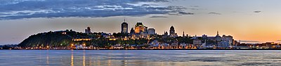 Panorama de la ciudad de Quebec