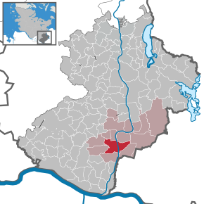 Poziția localității Büchen