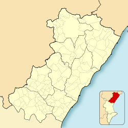 Borriol is located in Province of Castellón