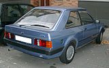 Ford Escort 3-door hatchback rear