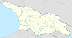 茨欣瓦利在格鲁吉亚的位置