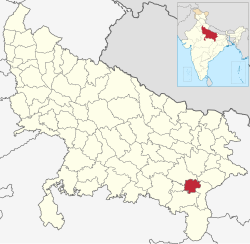 Uttar Pradesh میں محل وقوع