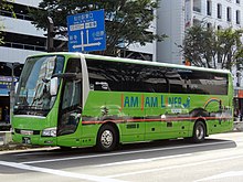 JAMJAMライナーの車両 （三菱ふそう・エアロクイーン）