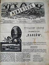 Tysięczny numer „Kłosów”, 1884