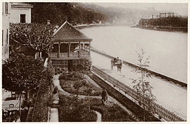 Le restaurant de la mère Guy (1910), à La Mulatière.