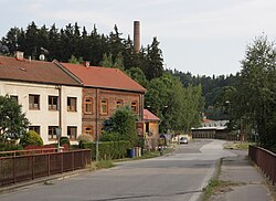 Road over the Jihlava River