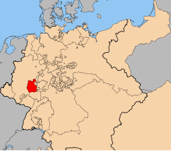 1815年拿骚在德意志邦联的成员国