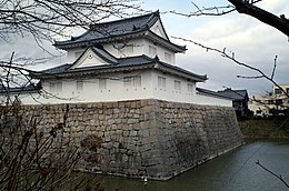 水口城資料館（再移築、復興された乾矢倉）