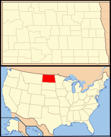 Hettinger is located in North Dakota