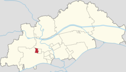 Location in Beichen District