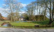 De tuin van boerderij Meyma in de lente