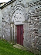 Porta Norte Igrexa S.Martiño do Carrasco.