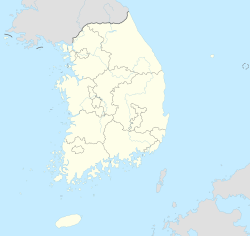 扶餘郡在大韩民国的位置