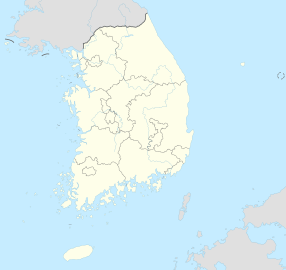 한국 불교의 5대 총림 (빨간색은 삼보종찰)