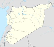 Trận Carrhae trên bản đồ Syria