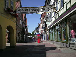 pedestrian area