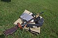 Replica Rigby rifle used at the 2015 MLAIC Muzzleloading Long Range Championship