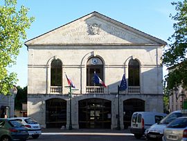 The town hall in Casteljaloux