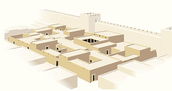 Isometric reconstruction of the L7 islet in Dura-Europos.