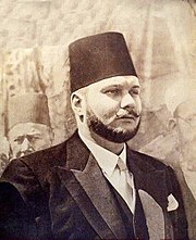 Farouk I of Egypt during al Mawlid