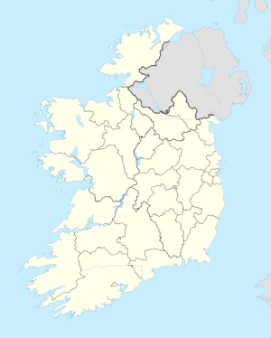 Дроеда. Карта розташування: Ірландія