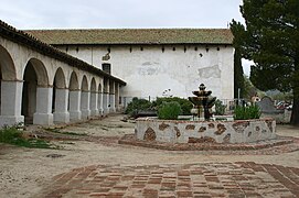 Mission San Miguel Arcángel, located in San Miguel.