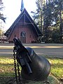 Auferstehungskirche auf dem (evangelischen) Waldfriedhof