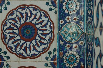 Rüstem Pasha mosque Iznik tiles