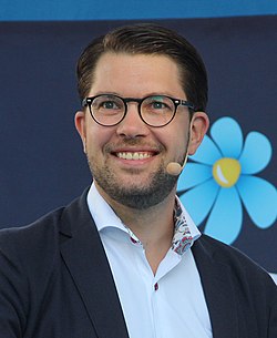 Åkesson vuonna 2016