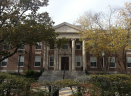 Den nya domstolsbyggnaden i Cape May Court House byggdes 1926–1927.