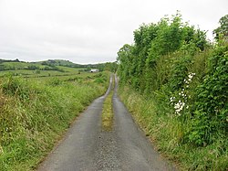 Country road in Clankee