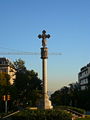 La creu de Pedralbes, que vaig pujar per Pedralbes i és també a it:Pedralbes i en:Pedralbes.
