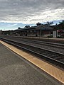 Wide shot of the south side of the station.