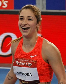 Swoboda at the 2016 indoor Pedro's Cup