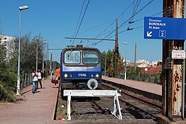 Z 7345 en gare de Ravezies.