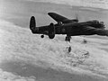 Lancaster drops window to obscure German radar