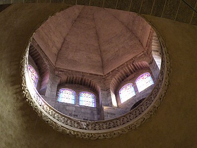 The lantern tower over the transept