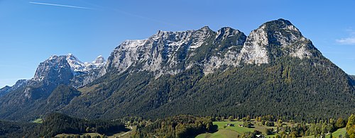 Reiter Alm von Osten aus der Ramsau