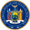 Seal of New York.