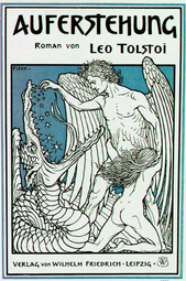 Couverture pour l'ouvrage Résurrection de Léon Tolstoï, 1900.