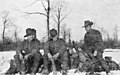 Australian soldiers from the NRRF in Russia, 1919.