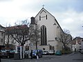 Vue extérieure du chœur de l'église