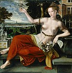 Jan Matsys, Flora (1559), Hamburger Kunsthalle.