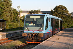 Nærumbanen Lm 23 at Jægersborg station.jpg