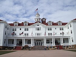 A film helyszínéül szolgáló The Stanley Hotel