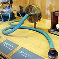 フランスのGower電話（1912年のもの）。パリの博物館所蔵。