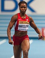 Weltmeisterin Tianna Bartoletta