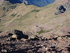 Refuge de Ciòttulu à i Mori (1 990 m).